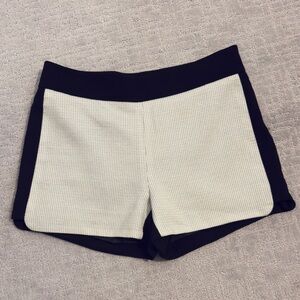 J. Crew Black and White Dress Shorts - size 4